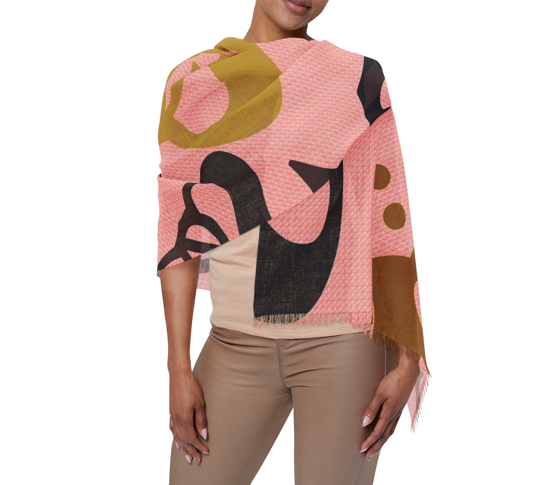 Scarf - pinky