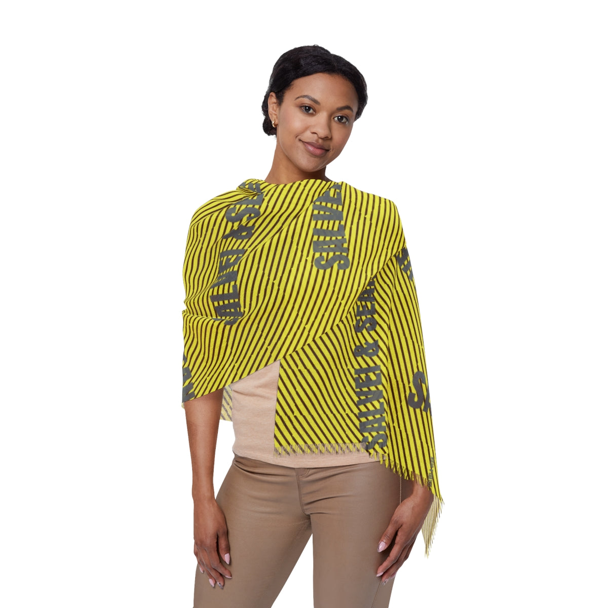 Scarf - brahndy yellow