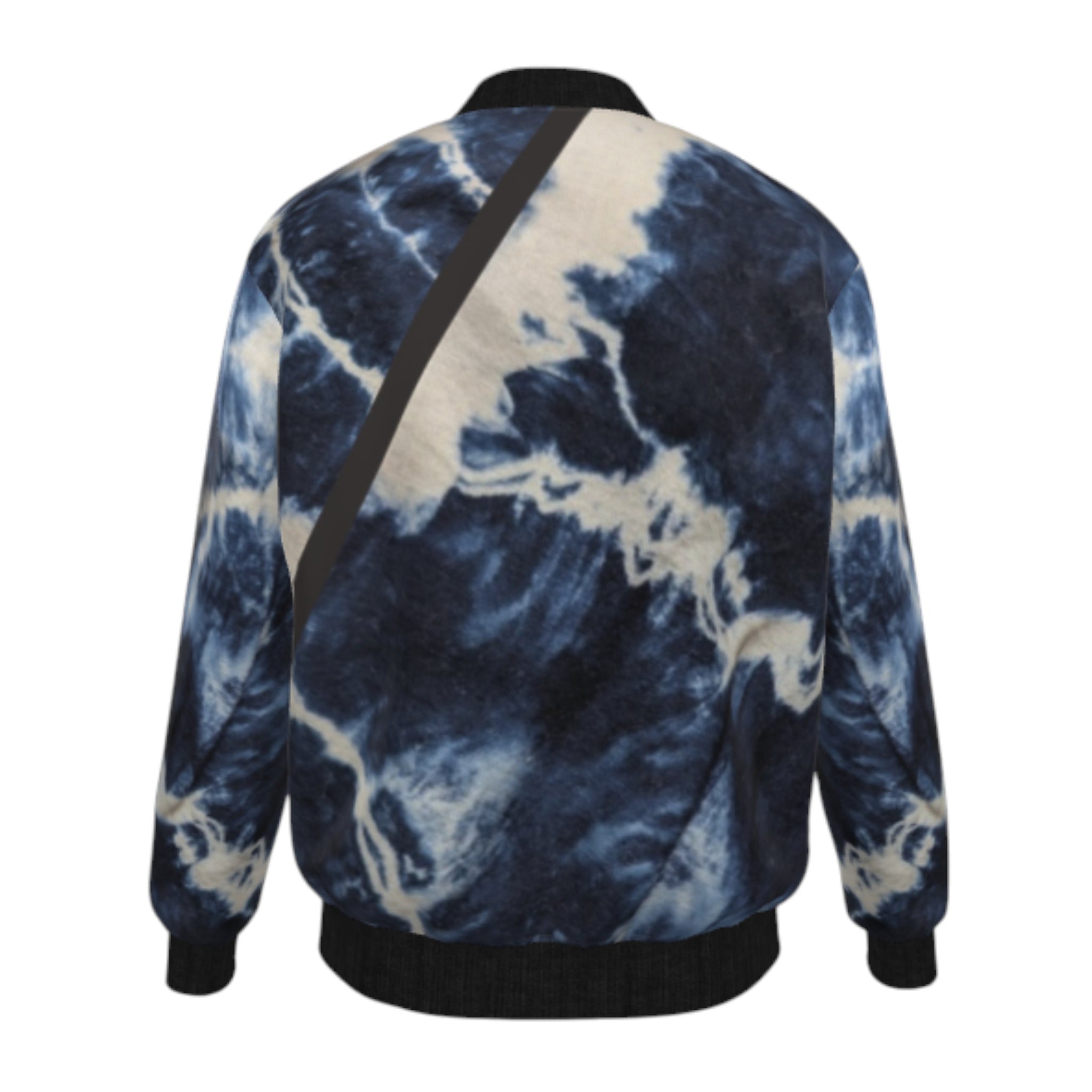 BOMBER JACKET TD - tidal stripe