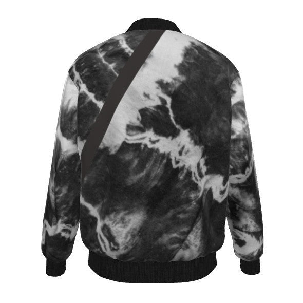 BOMBER JACKET TD - tidal stripe