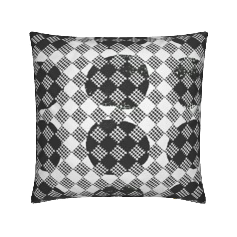 CUSHION - cirka check grey
