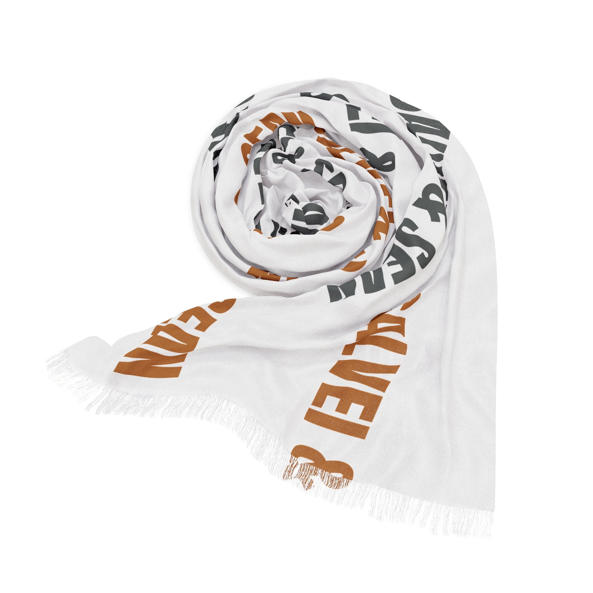 Scarf - brahndy white
