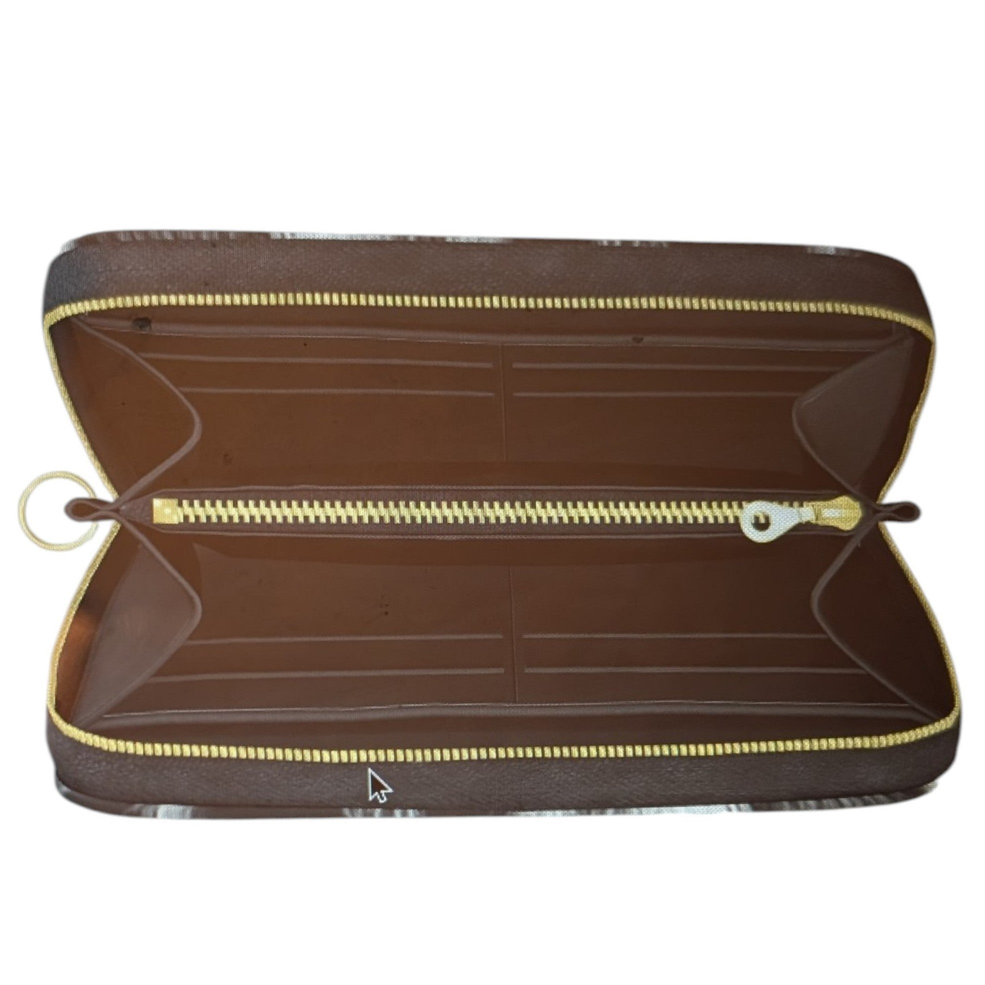 LEATHER PURSE - rosey black