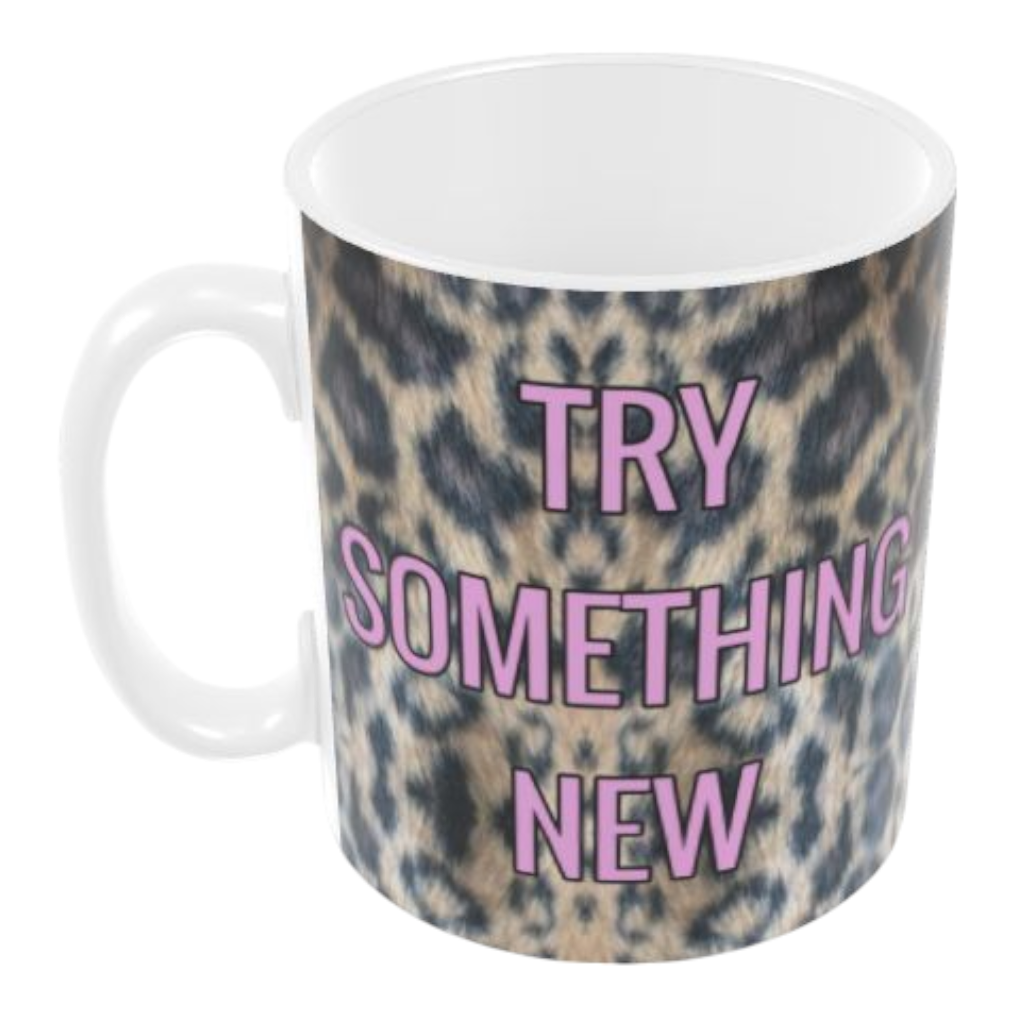 MUG - try something pink