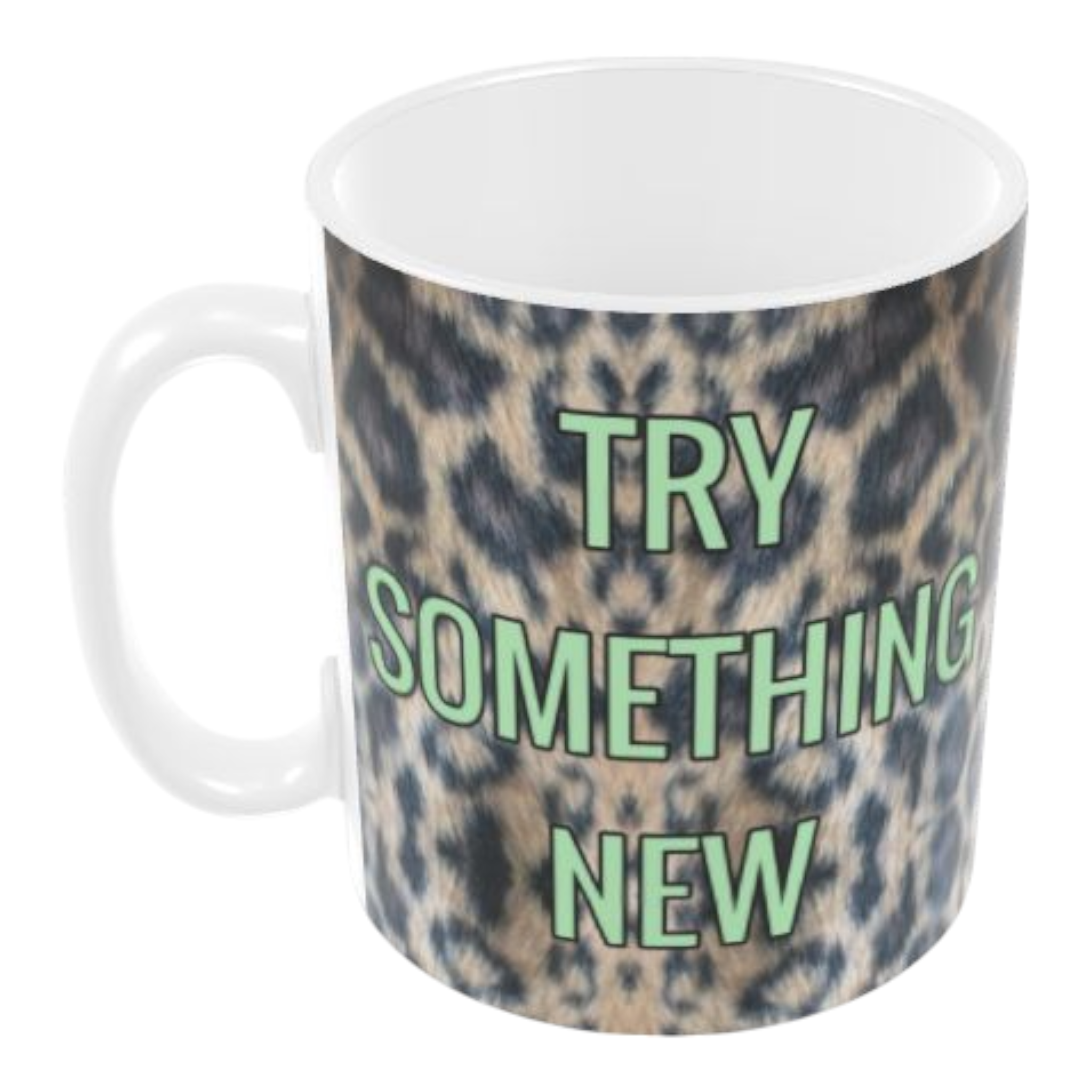 MUG - try something green