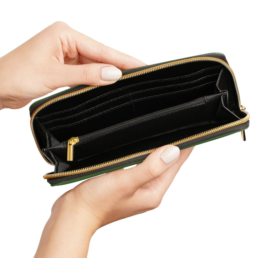 LEATHER PURSE - logo  2