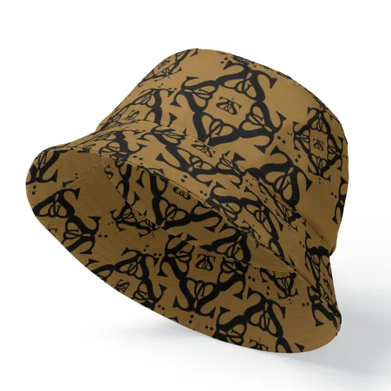 Bucket Hat - Monologo brown 2