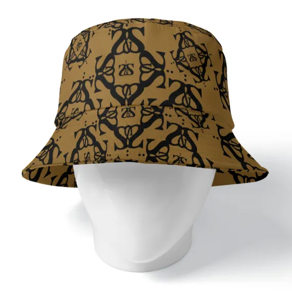 Bucket Hat - Monologo brown 2