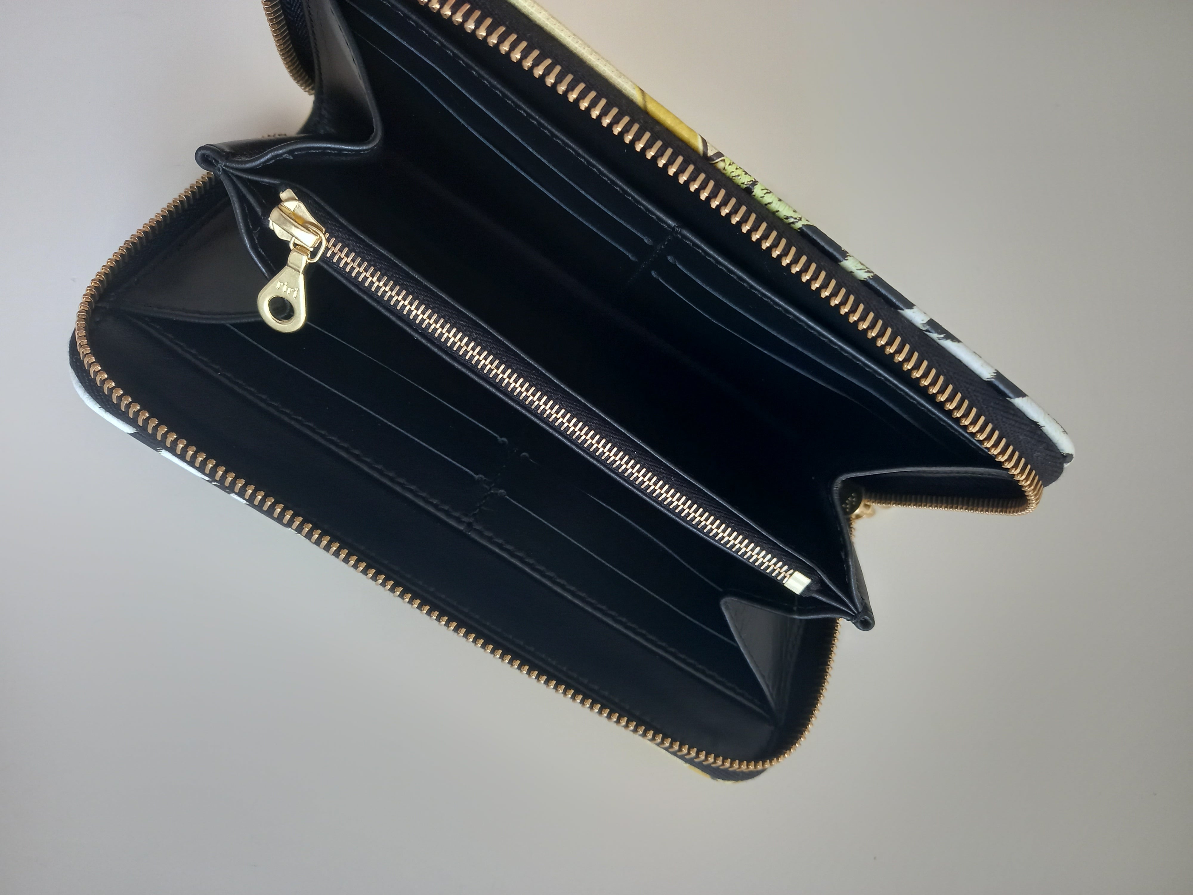 LEATHER PURSE - pinky diag