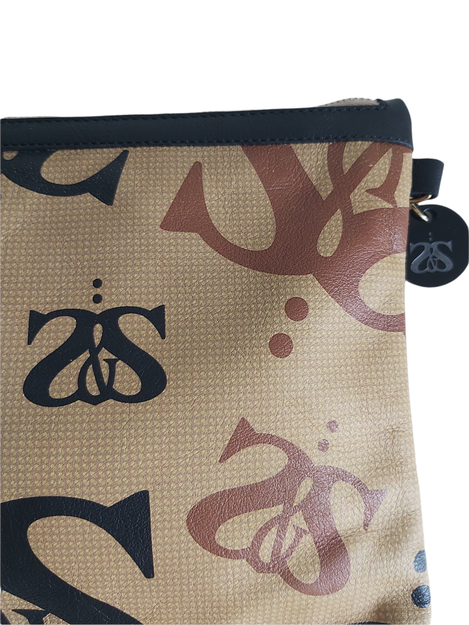 LUXX LEATHER CLUTCH -  s&s allova tan