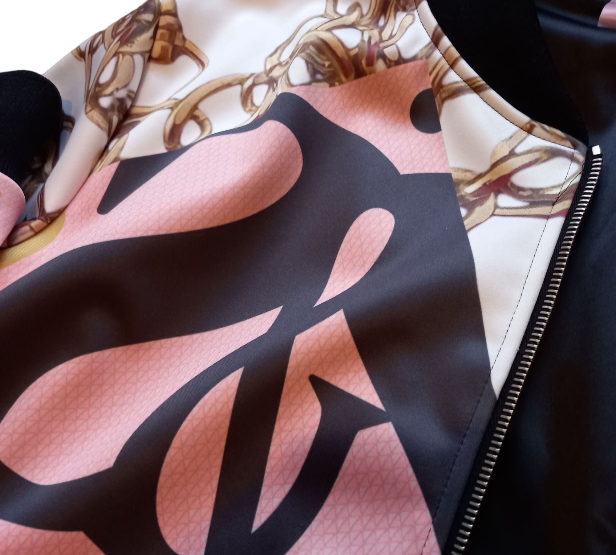 WOMENS BOMBER JACKET - pinky d